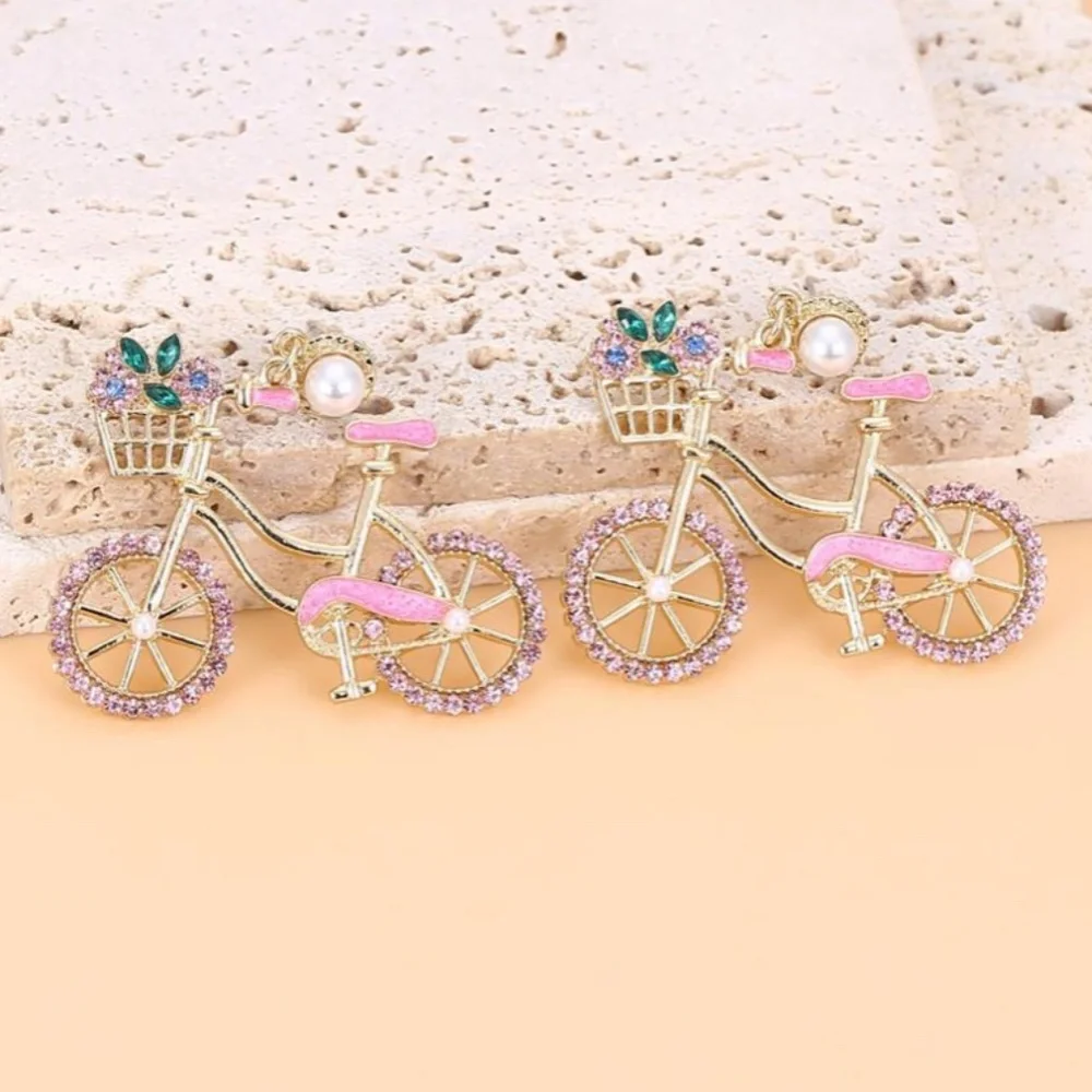 ✨✨ FREE Bike Bicycle Pop Art Deco Farm Sports Boho Peasant Hip Hipster Earrings
